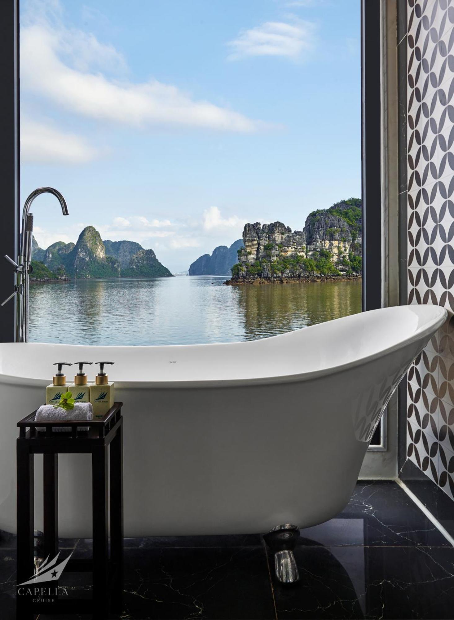 Halong Capella Cruise - Member Of Lyra Cruise Collection Hotell Ha Long Rum bild