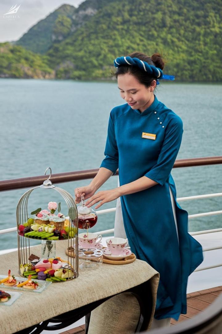 Halong Capella Cruise - Member Of Lyra Cruise Collection Hotell Ha Long Exteriör bild