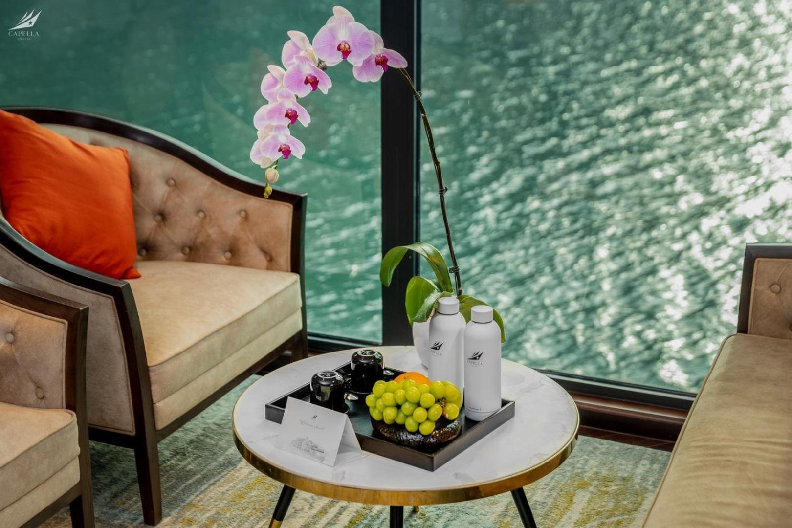 Halong Capella Cruise - Member Of Lyra Cruise Collection Hotell Ha Long Rum bild